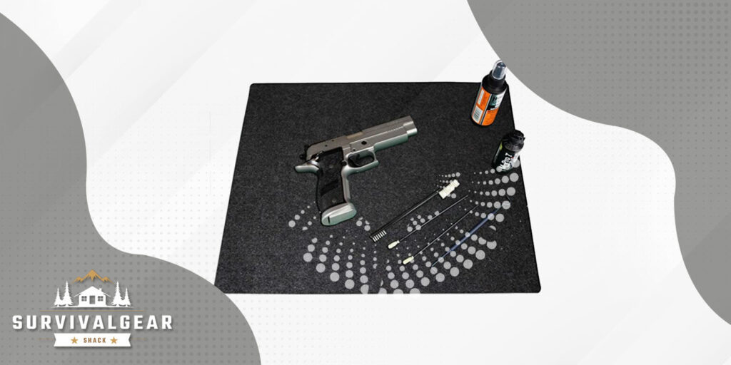 gun cleaning mat
