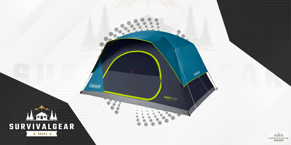 Coleman Dark Room Skydome 8-Person Camping Tent