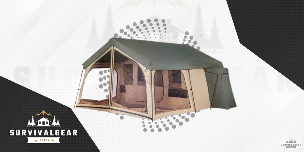Ozark Trail 14-Person Spring Lodge Cabin Camping Tent
