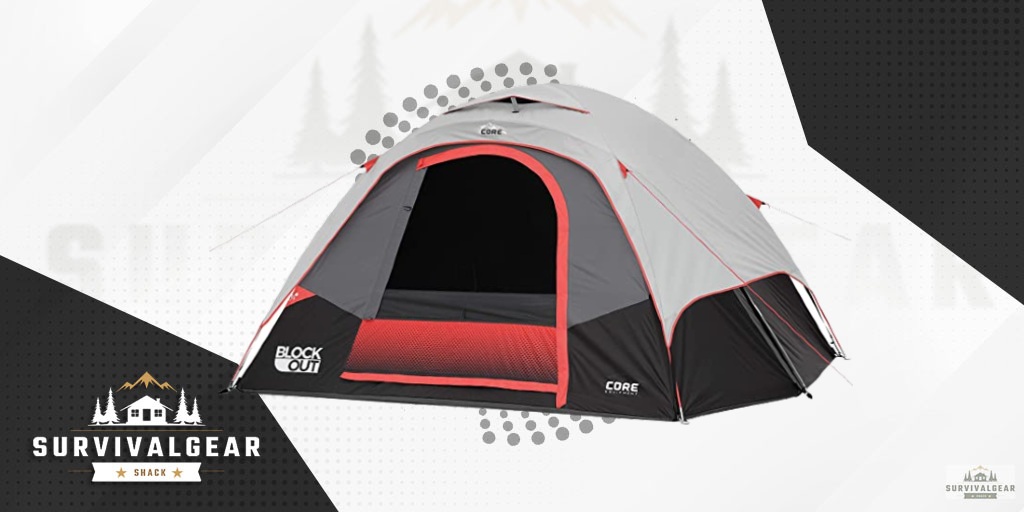 CORE 6-Person Tent with Blackout Technology