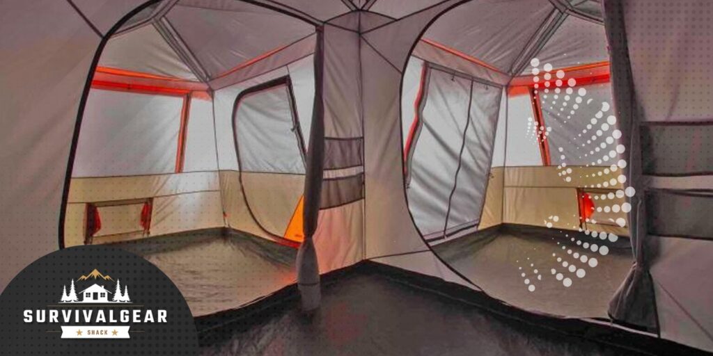 3 room tent