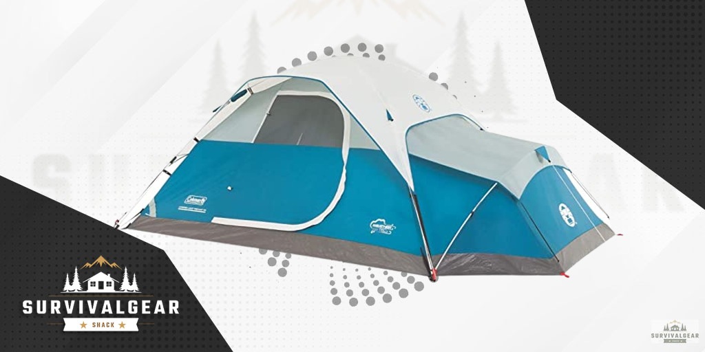 Coleman Juniper Lake Instant Dome Camping Tent with Annex